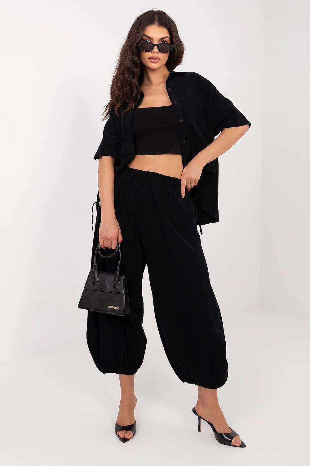  Pantalon en velours côtelé model 226229 Italy Moda 