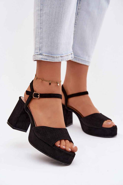 Sandales à talons Step in style