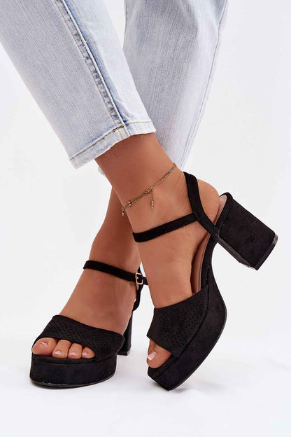 Sandales à talons Step in style