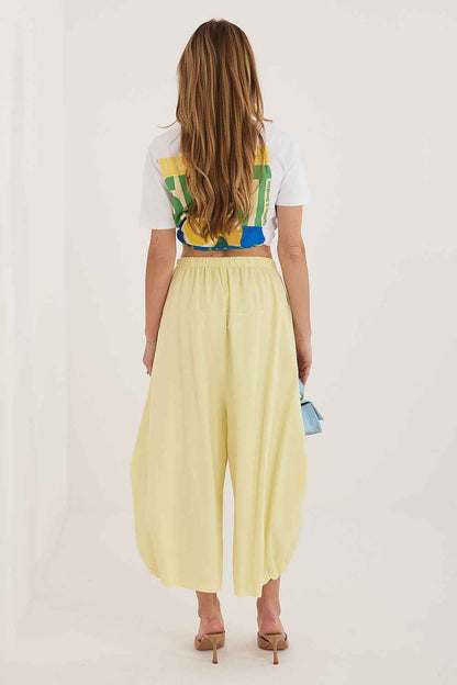 Pantalon en velours côtelé Italy Moda