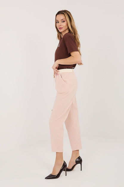  Pantalon en velours côtelé model 226479 Italy Moda 