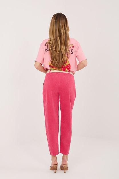  Pantalon en velours côtelé model 226483 Italy Moda 