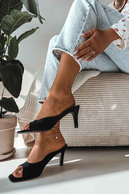 Des mules à talons Step in style