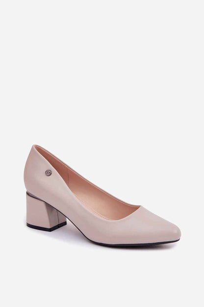 Escarpins talon large Step in style