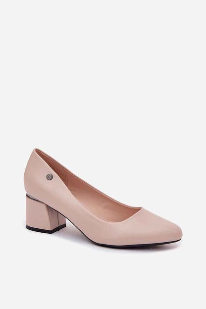 Escarpins talon large Step in style