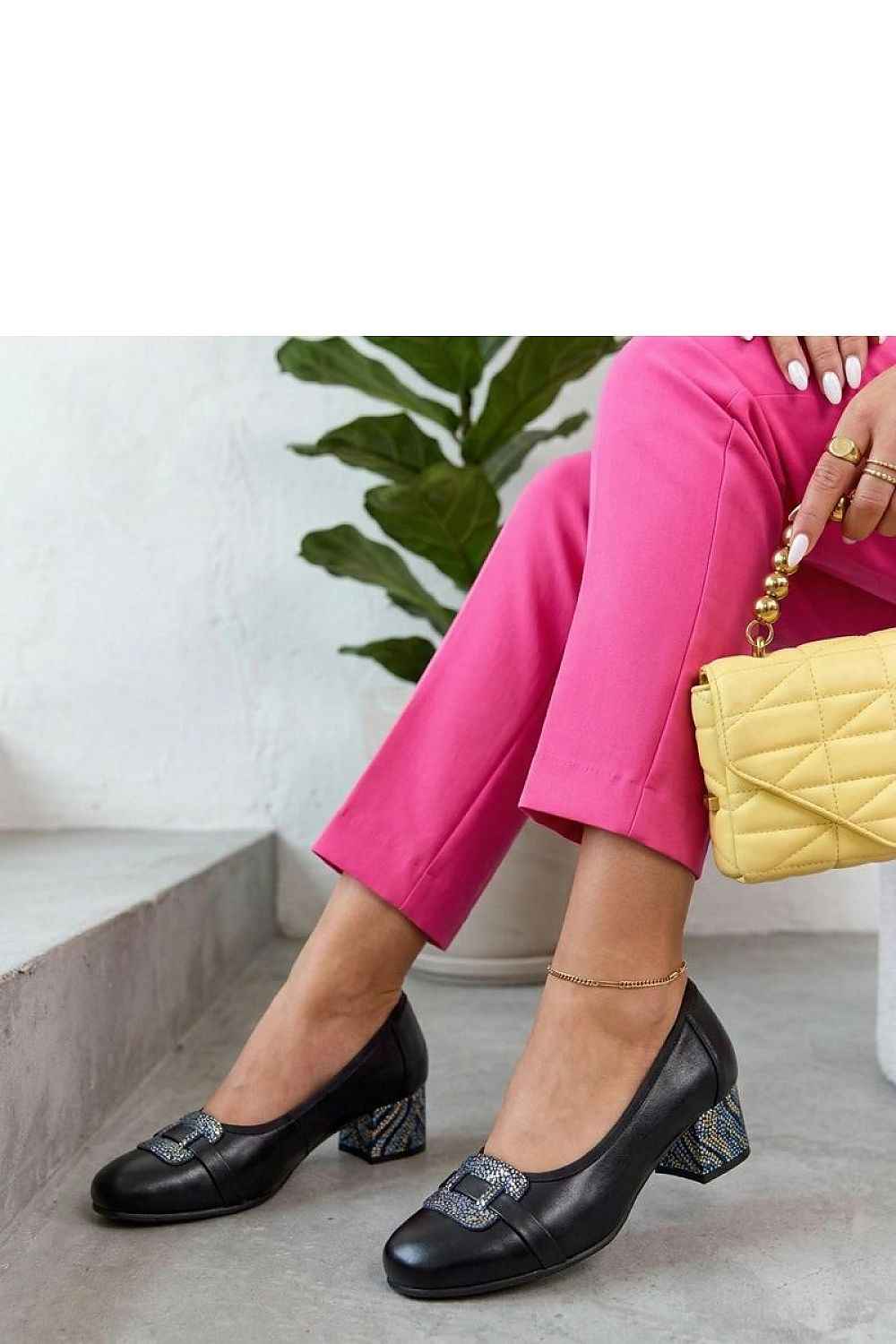 Escarpins talon large Solea
