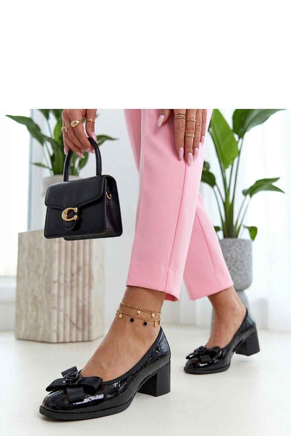 Escarpins talon large Solea