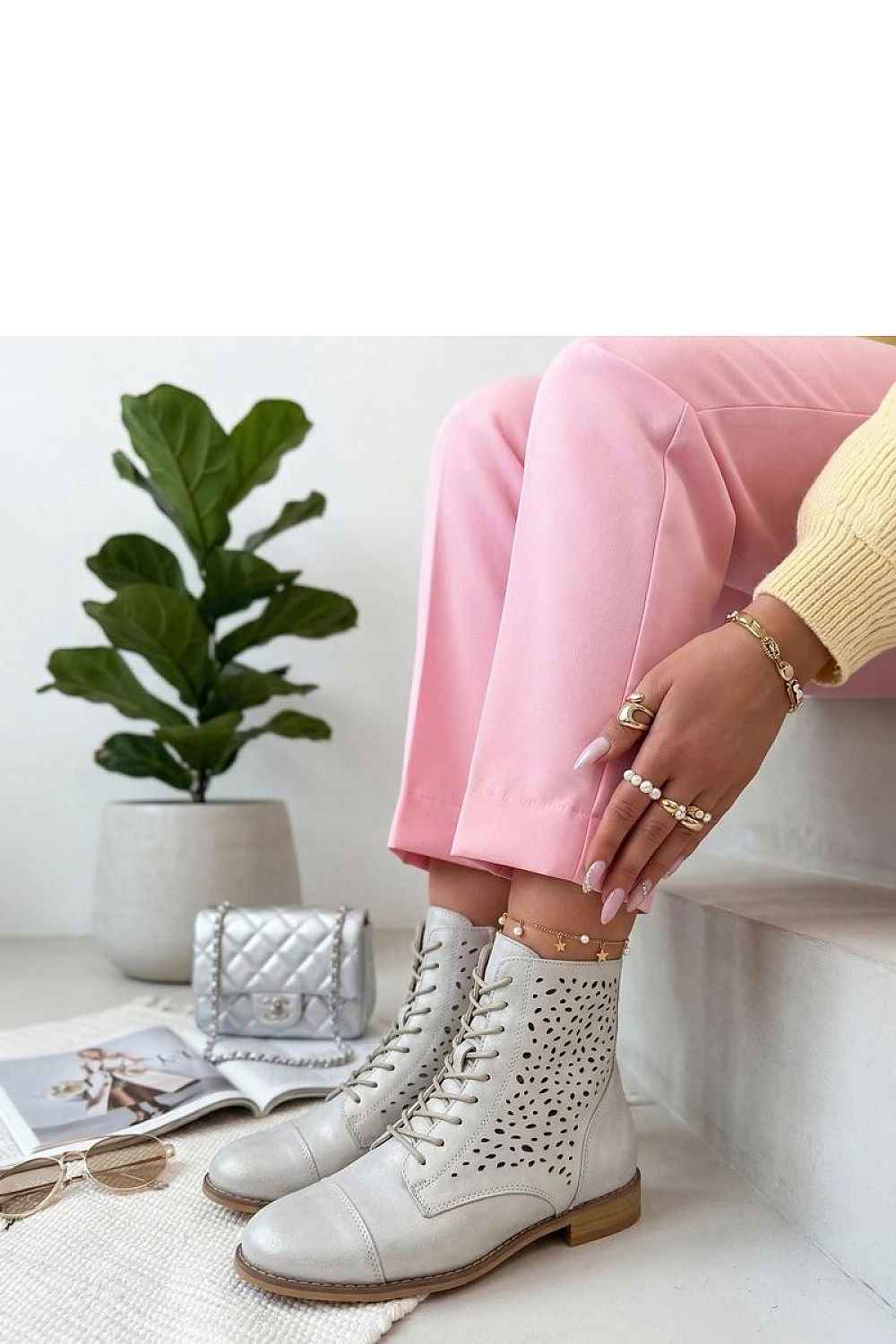 Bottines ajourées Solea