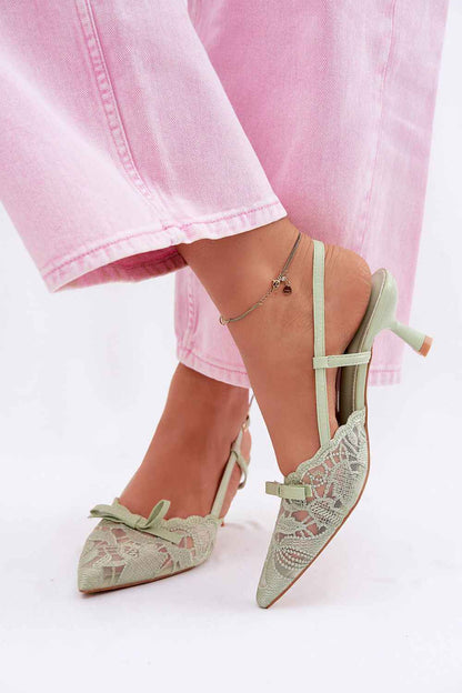 Sandales à talons Step in style