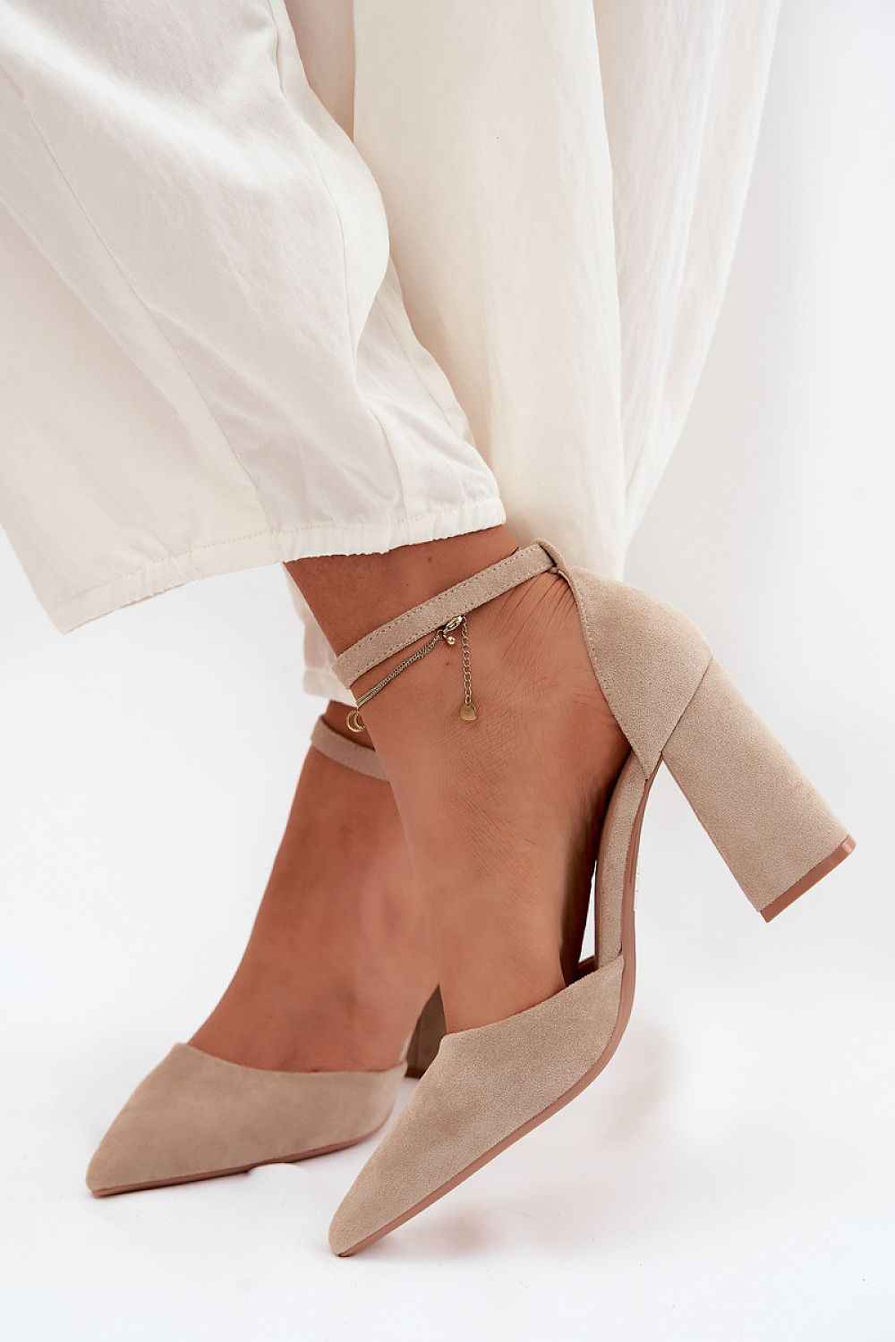 Escarpins talon large Step in style