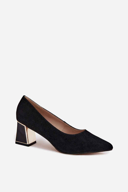 Escarpins talon large Step in style