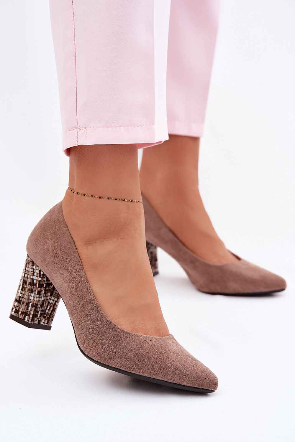 Escarpins talon large Step in style