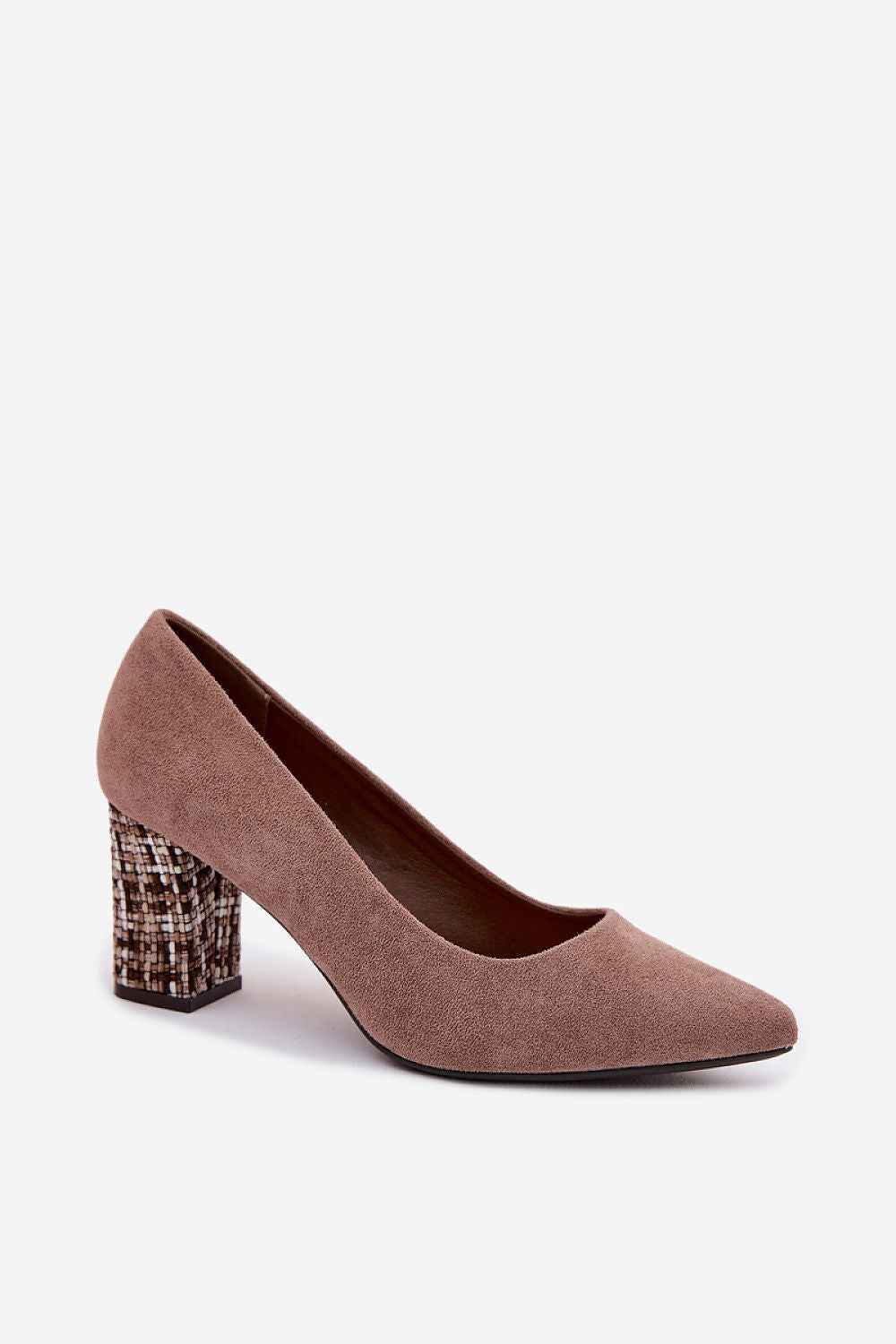 Escarpins talon large Step in style