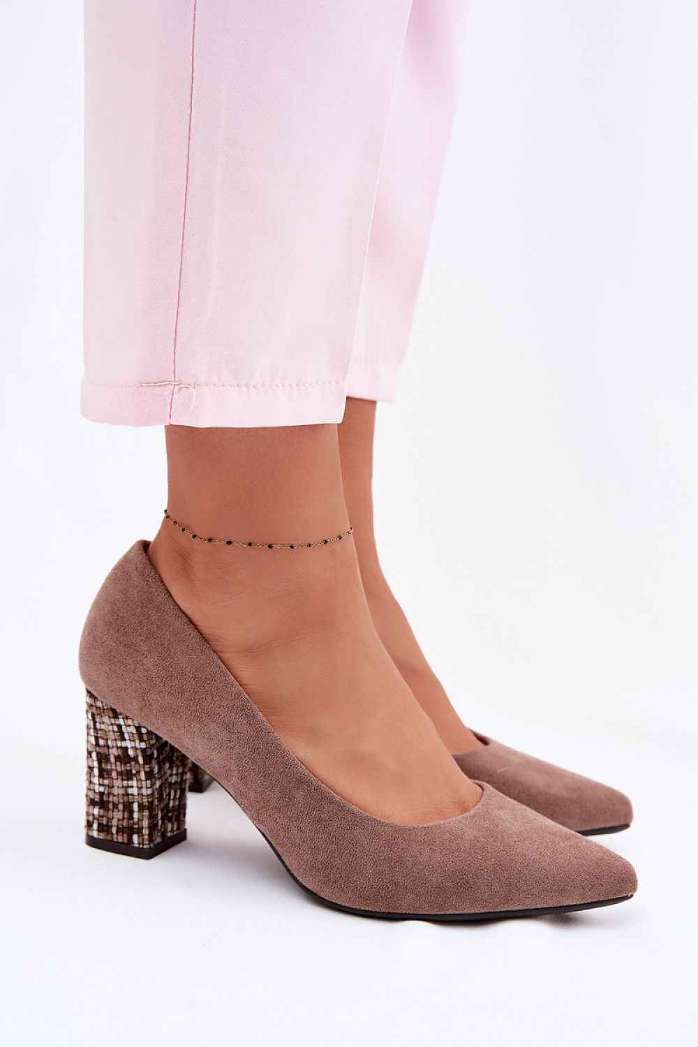 Escarpins talon large Step in style