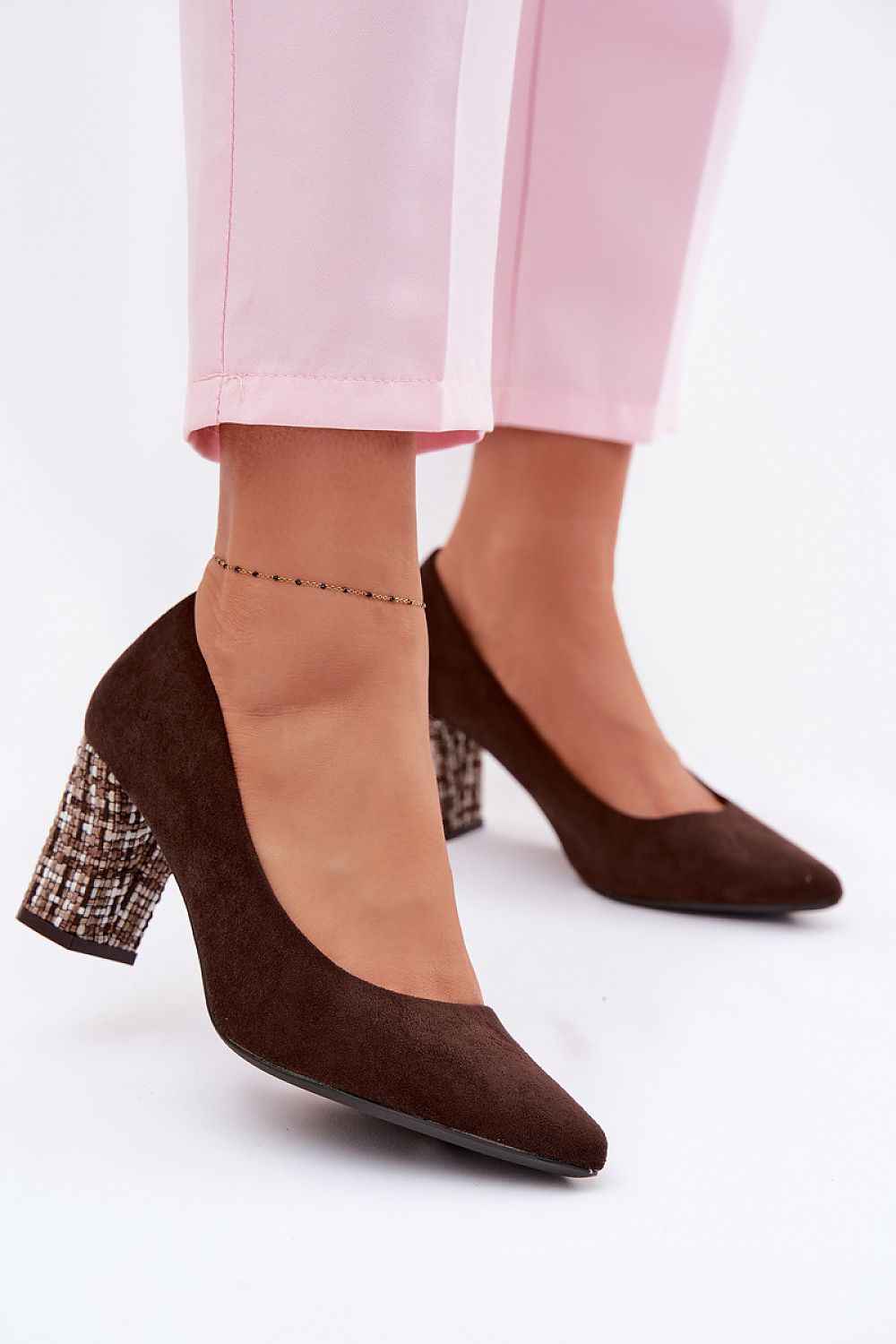 Escarpins talon large Step in style