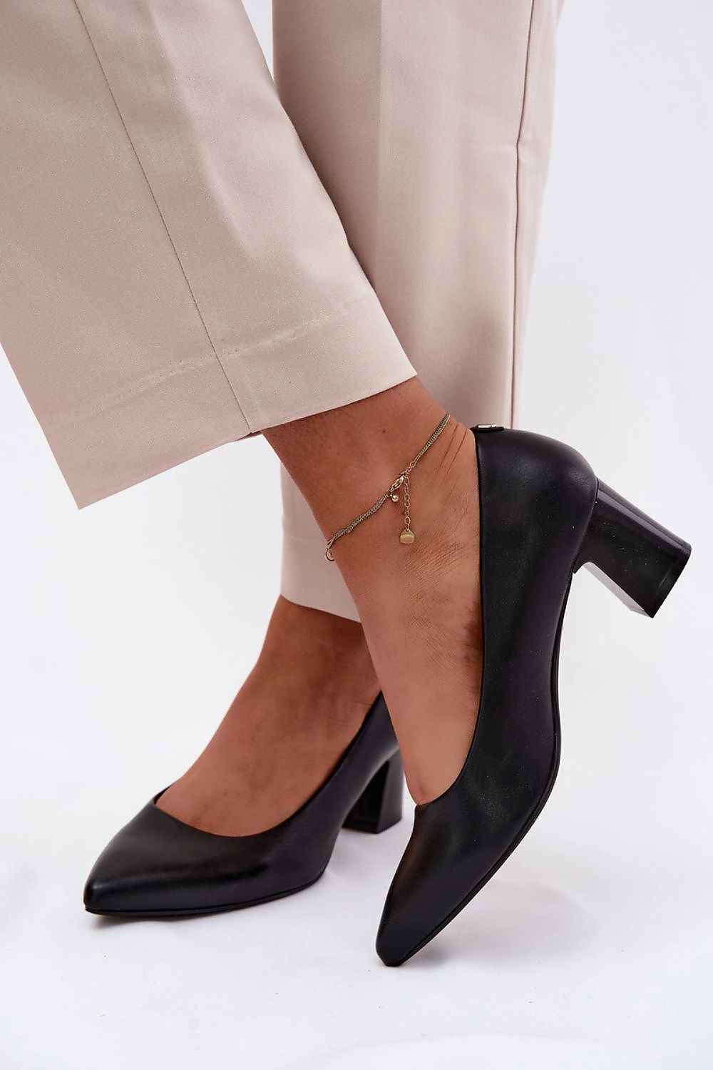 Escarpins talon large Step in style