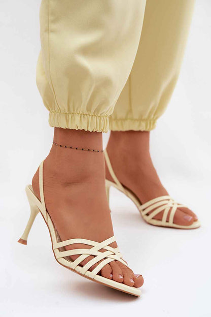 Sandales à talons Step in style