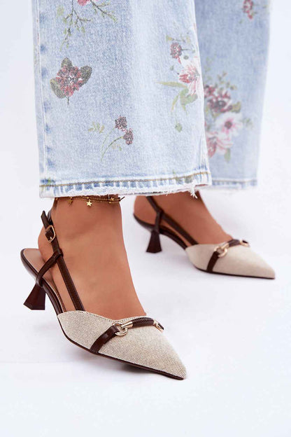 Sandales à talons Step in style