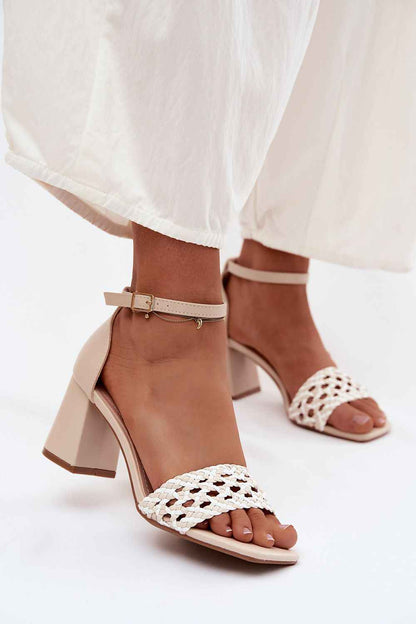 Sandales à talons Step in style