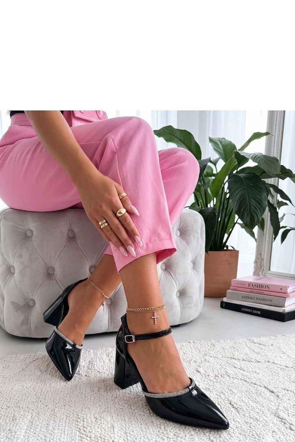  Escarpins talon large model 227730 Solea 