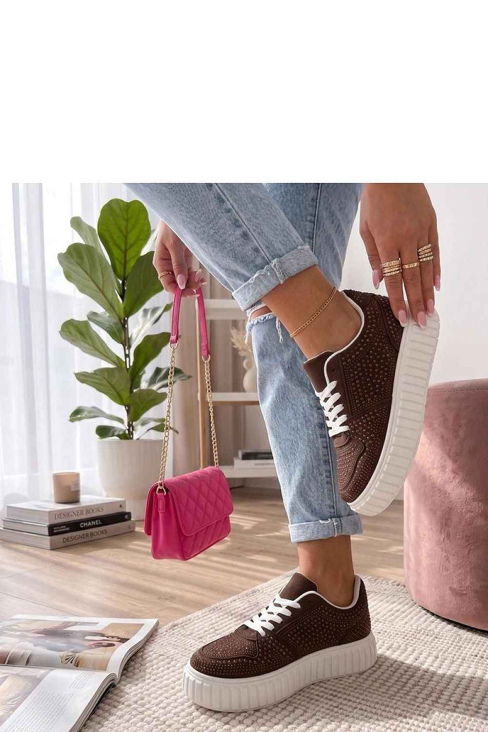  Baskets à plateforme model 227734 Solea 