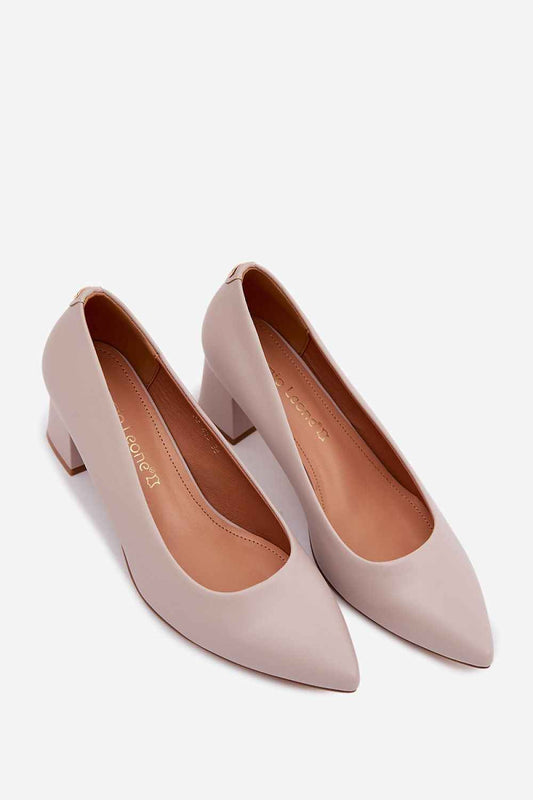Escarpins talon large Step in style