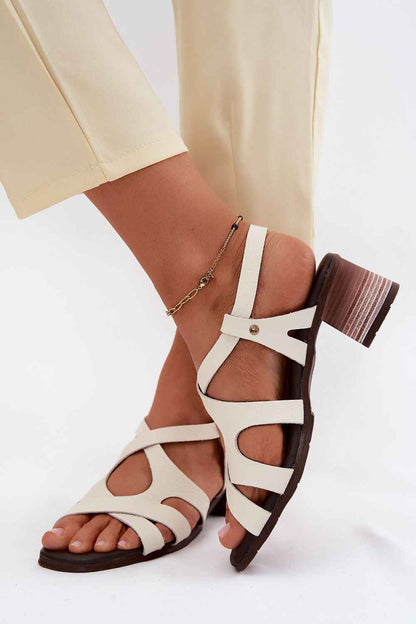 Sandales à talons Step in style