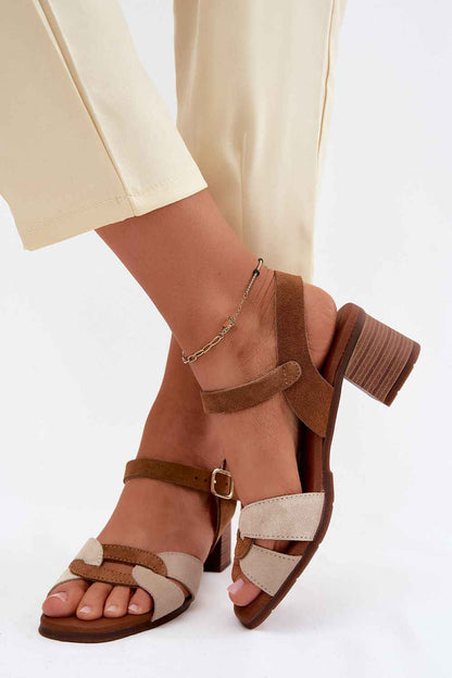 Sandales à talons Step in style