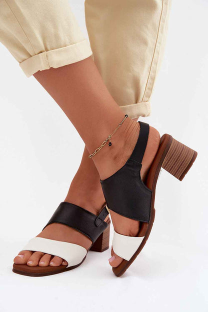 Sandales à talons Step in style