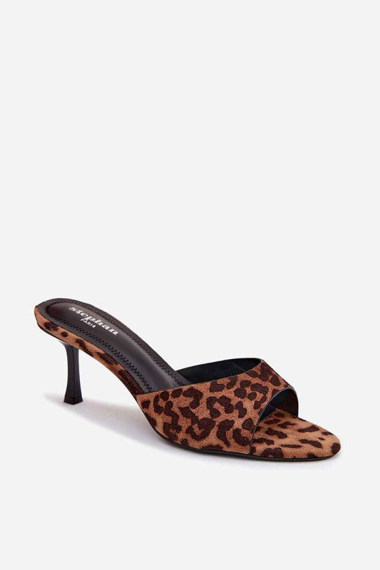 Des mules à talons Step in style