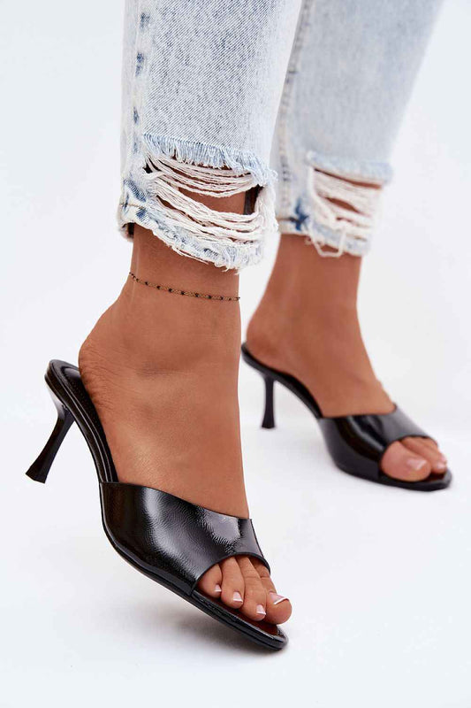 Des mules à talons Step in style