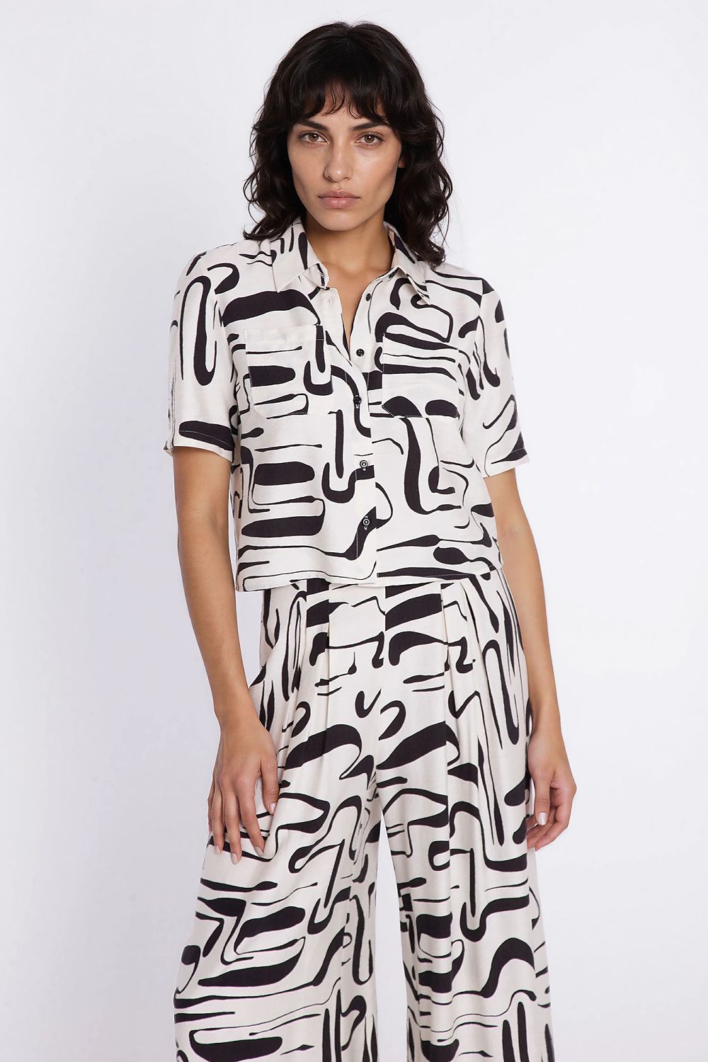  Chemise manche courte model 228022 Nife 