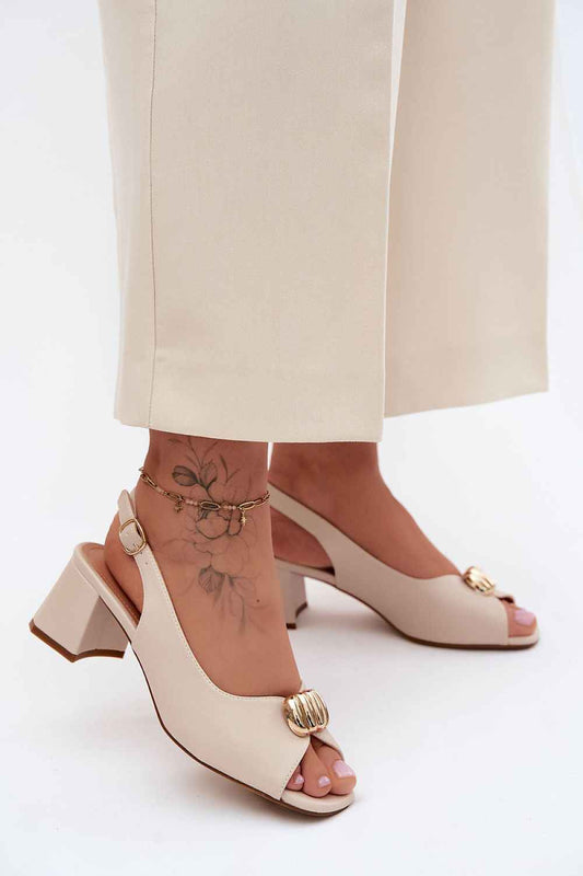 Sandales à talons Step in style