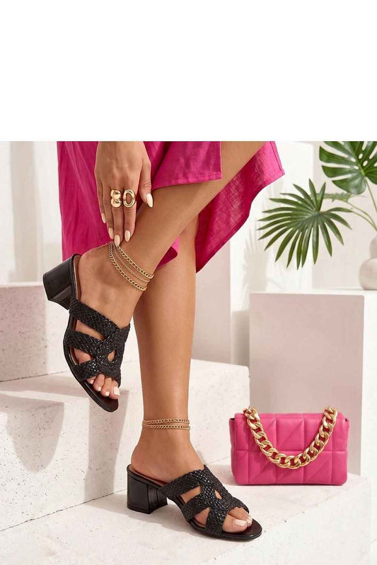 Des mules à talons Solea