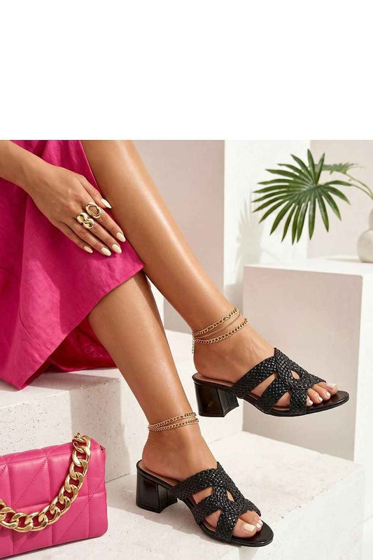 Des mules à talons Solea