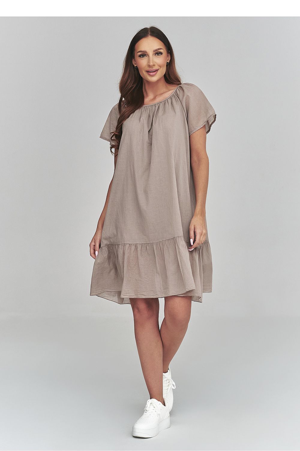  Robe de jour model 228267 Makadamia 
