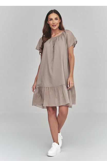  Robe de jour model 228267 Makadamia 