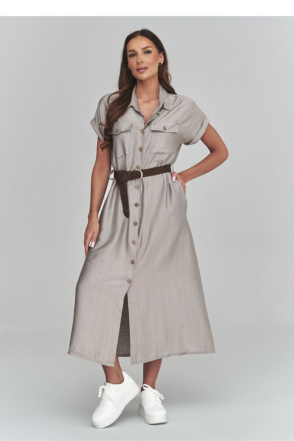  Robe de jour model 228280 Makadamia 