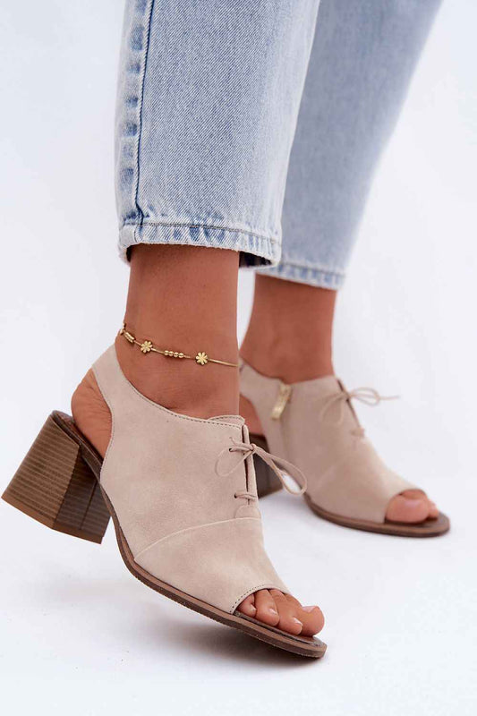 Sandales à talons Step in style