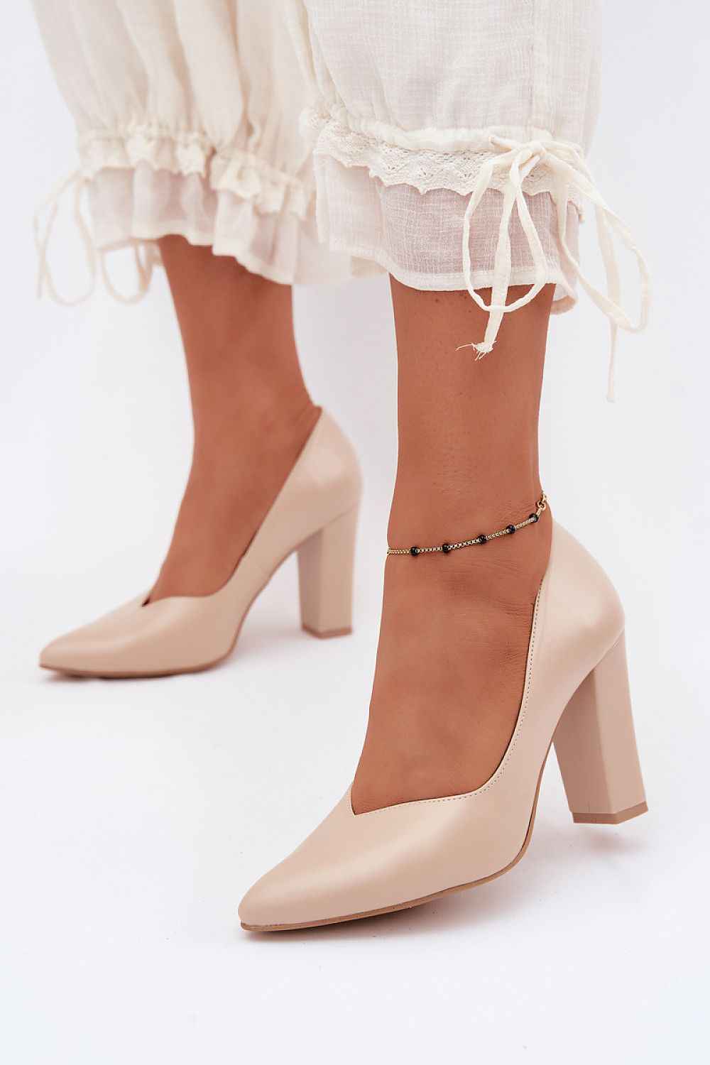 Escarpins talon large Step in style
