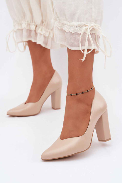 Escarpins talon large Step in style