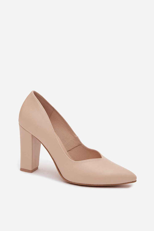 Escarpins talon large Step in style