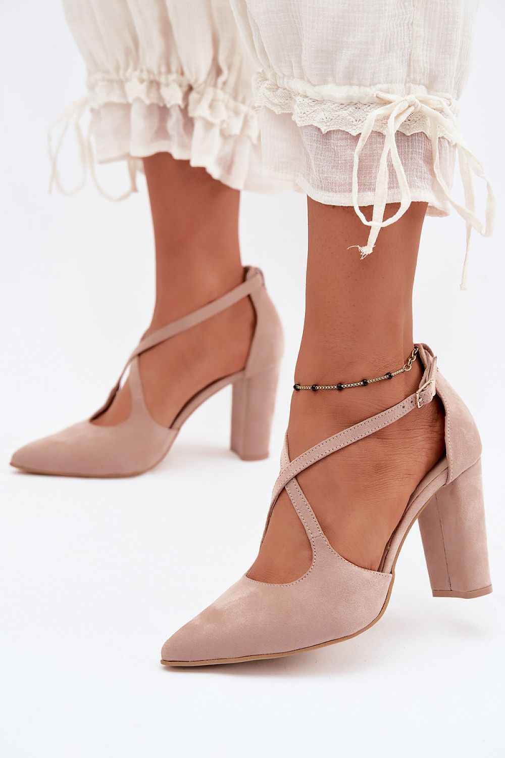 Escarpins talon large Step in style