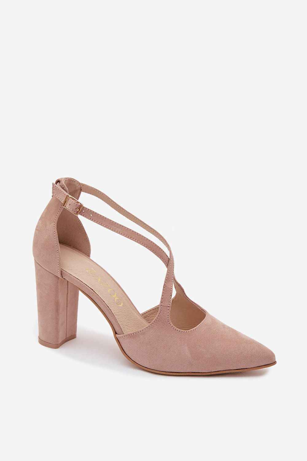 Escarpins talon large Step in style
