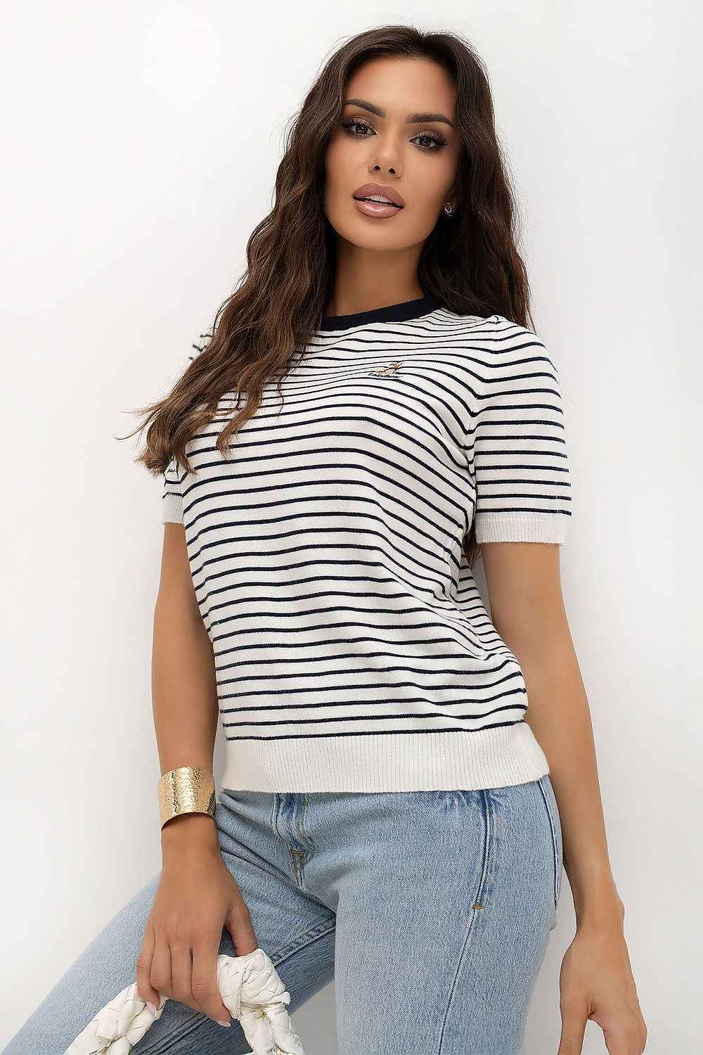 Pull à manches courtes Italy Moda