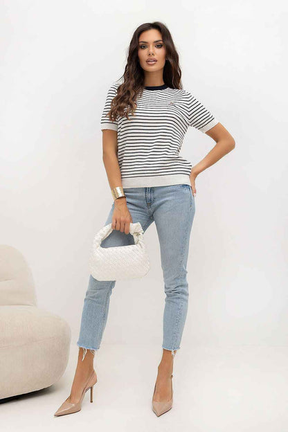 Pull à manches courtes Italy Moda