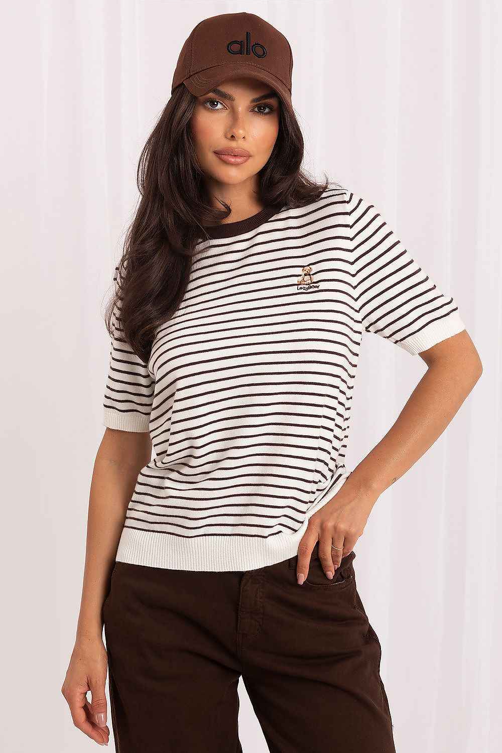 Pull à manches courtes Italy Moda