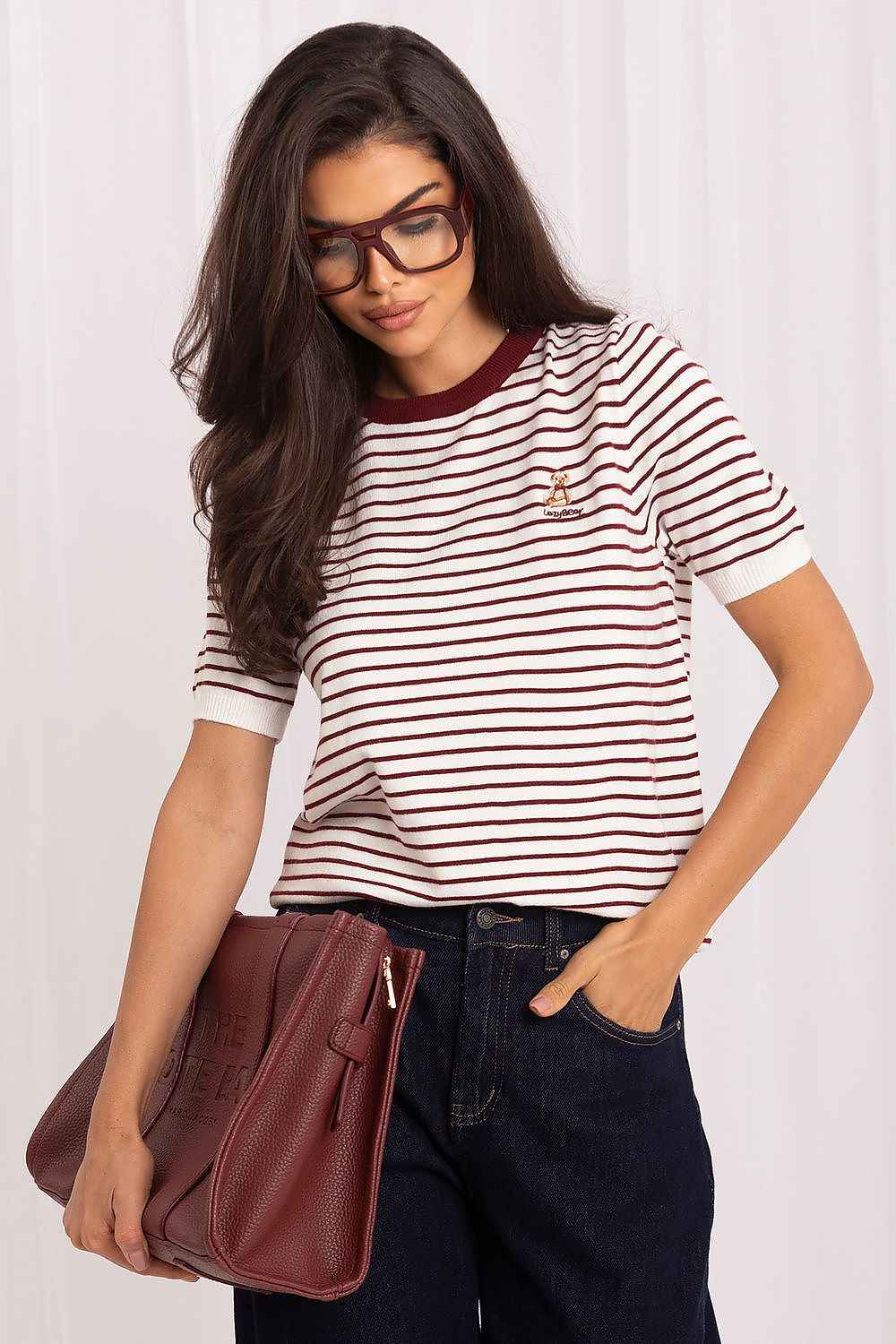 Pull à manches courtes Italy Moda