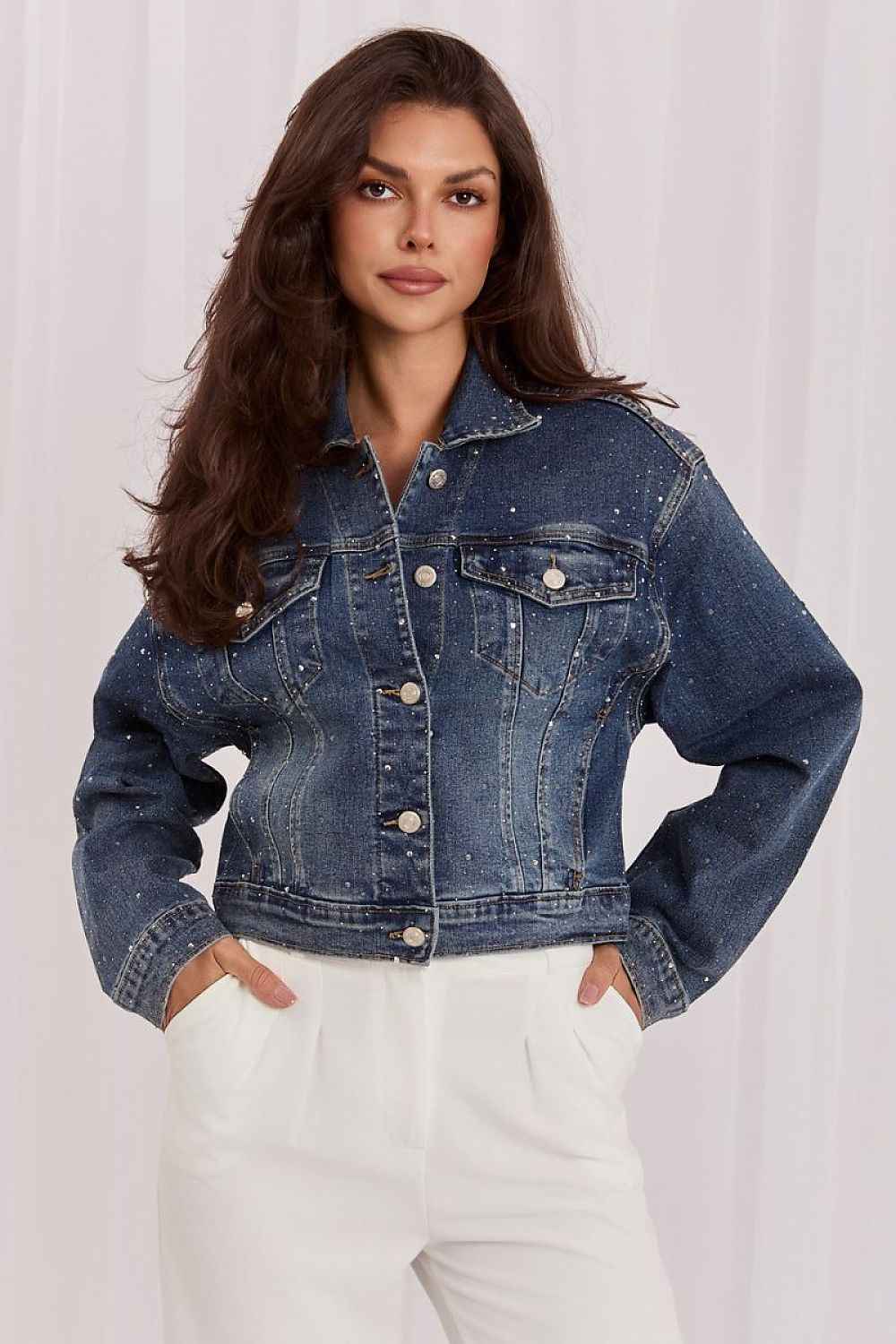 Veste en jean Italy Moda