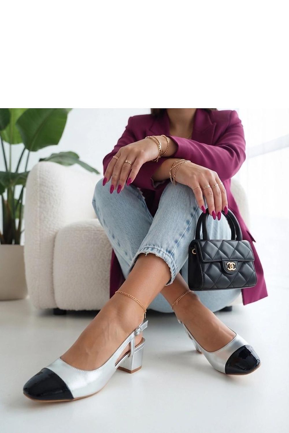  Escarpins talon large model 230485 Solea 
